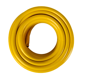 Шланг Вихрь поливочный ПВХ усиленный, пищевой трехслойный армированный 1&quot;, 25м (жёлтый)