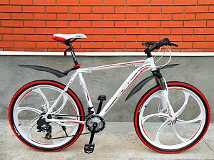 Велосипед FURY Hamada белый/красный 18"