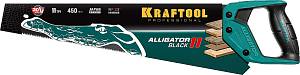 KRAFTOOL Alligator Black 11, 450 мм, ножовка для точного реза (15205-45)