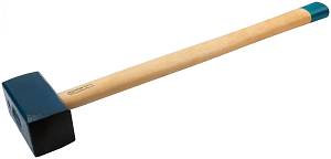 Кувалда кованая в сборе, деревянная эргономичная ручка 8,6 кг Труд-Вача